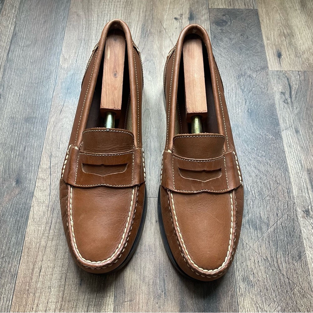 Saddlebred Leather Penny Loafer Casual Shoes.